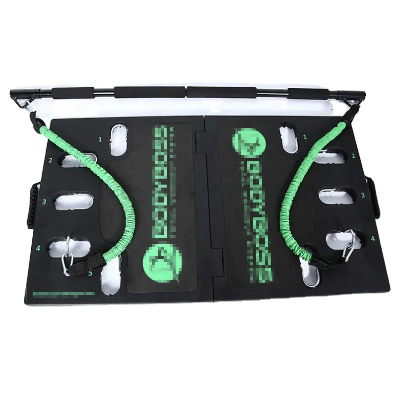 

Multifunctional Portable Gym Stretch Training Mix Board 2.0 Pull Rope Set Elastic Resistance Bands For Home Sports