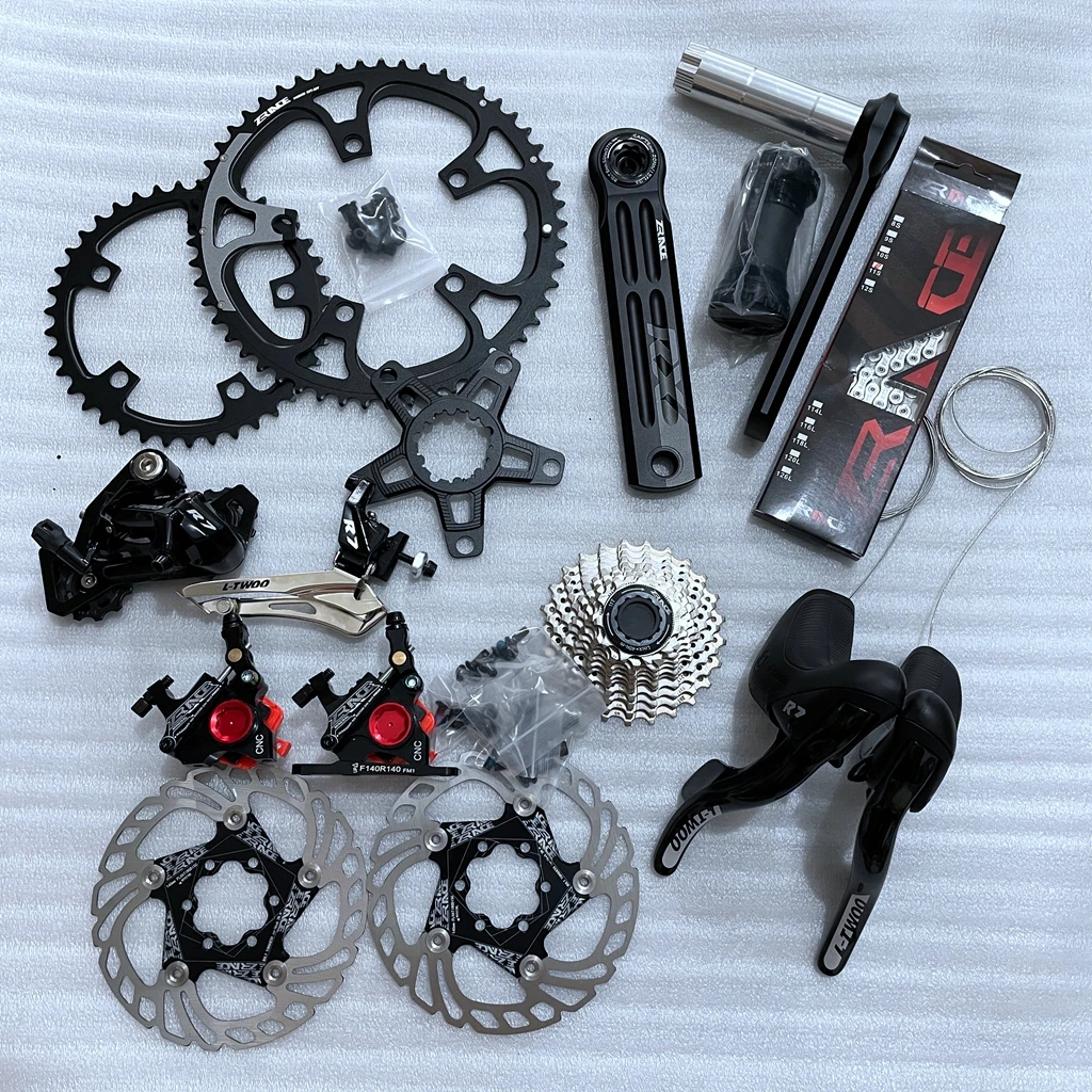 LTWOO R7 + ZRACE кривошипный гидравлический диск Тормозная кассета Chain 2x1 0 скорость 20s Road