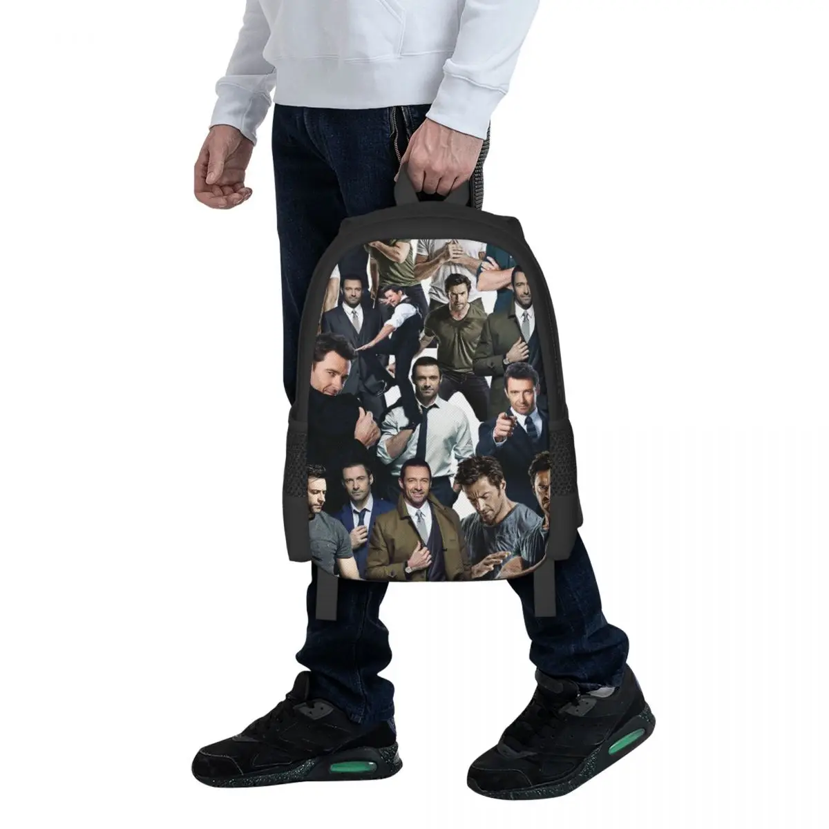Hugh Jackman Backpack for Girls Boys Travel RucksackBackpacks for Teenage school bag