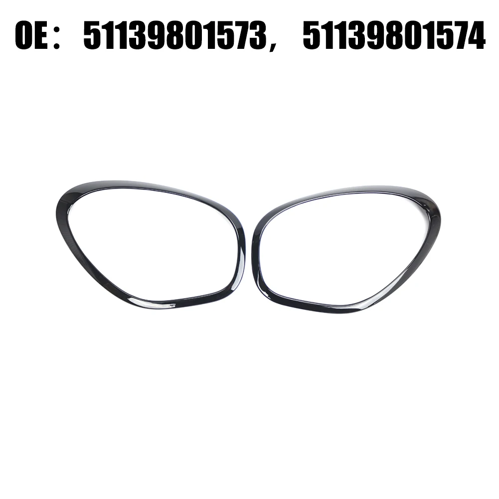 

Headlight Lamp Chrome Bezel Ring Trim Driver Side For MINI R60 Countryman John Works ALL4 2013-2016 51139801573 51139801574