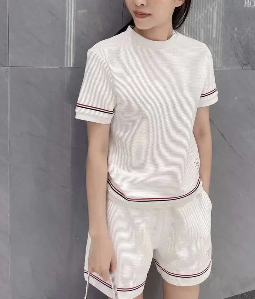

2022 women spring/summer new classic college style badminton sports shorts suit