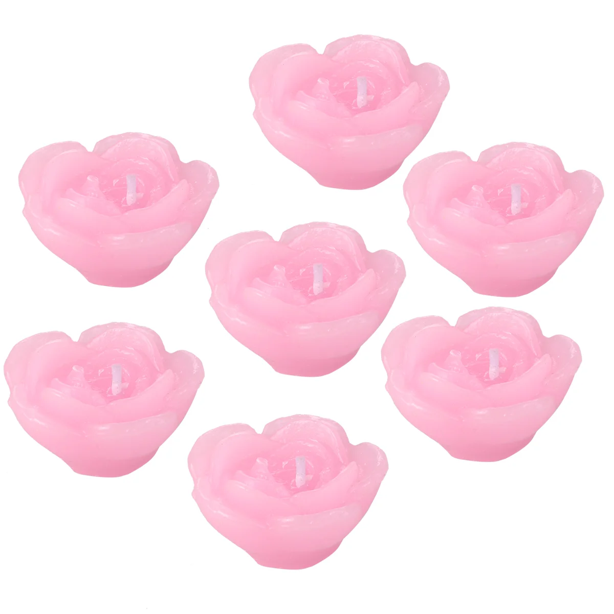 

12 Pcs Sunflower Decorations Scented Tealight Candles Floating Rose Lights Floating Wedding Candles Christmas Candles