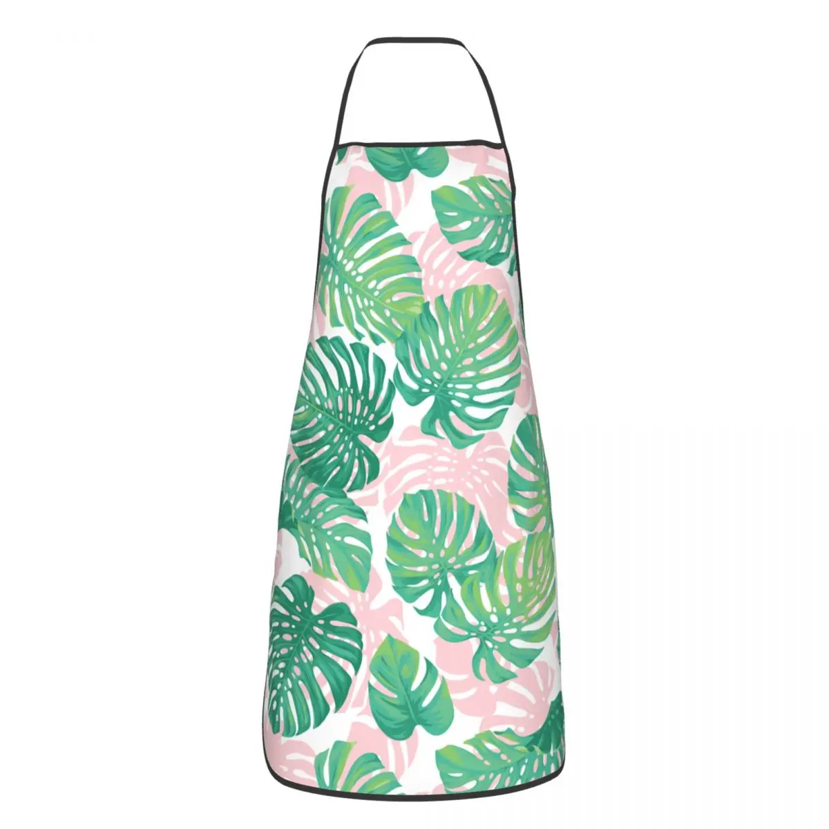 

Summer Tropical Palm Leaves Apron Cuisine Cooking Baking Household Cleaning Gardening Bibs Kitchen Antifouling Pinafore Chef