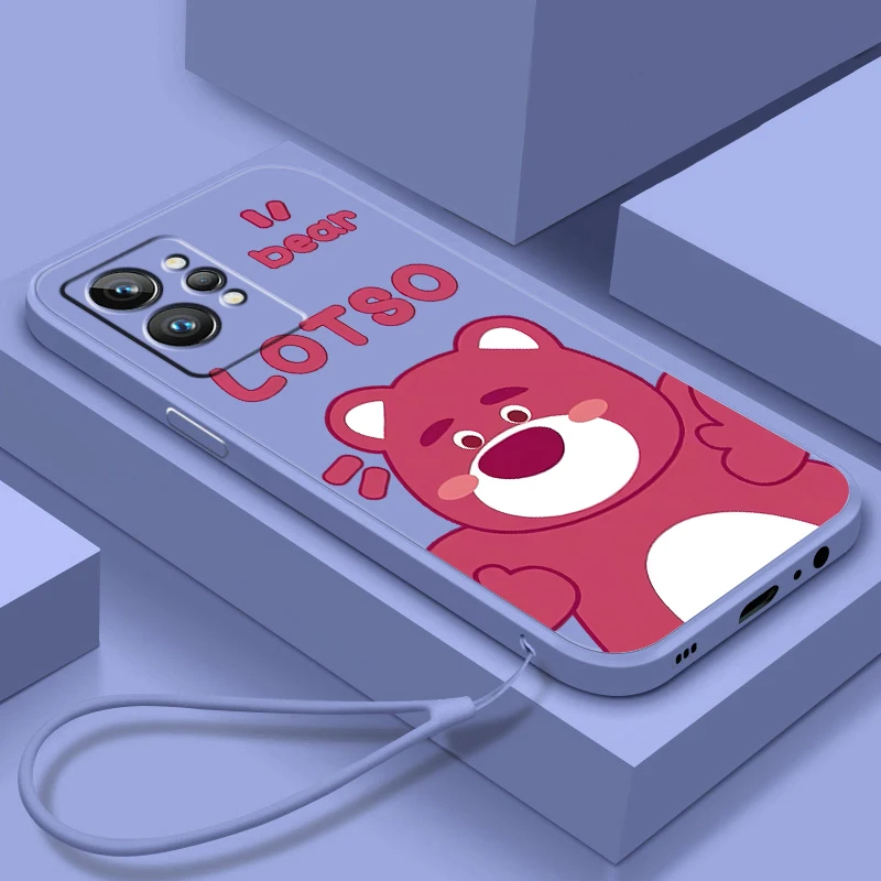 

Liquid Rope Winnie the Pooh Cute Disney Phone Case For OPPO Realme Q3S Q5i 50A 50i C21Y C11 GT Neo3 Neo2 9 9i 8 8i 7 Pro Plus