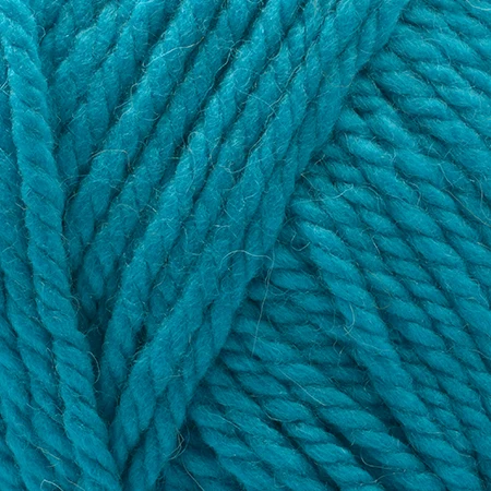 Пряжа для вязания ПЕХ Осенняя (25% шерсть 75% ПАН) 5х200г/150м цв.045 т.бирюза |