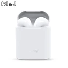 Беспроводные Bluetooth-наушники M  J i7s, TWS, с микрофоном, для iPhone, Xiaomi, Samsung, Huawei