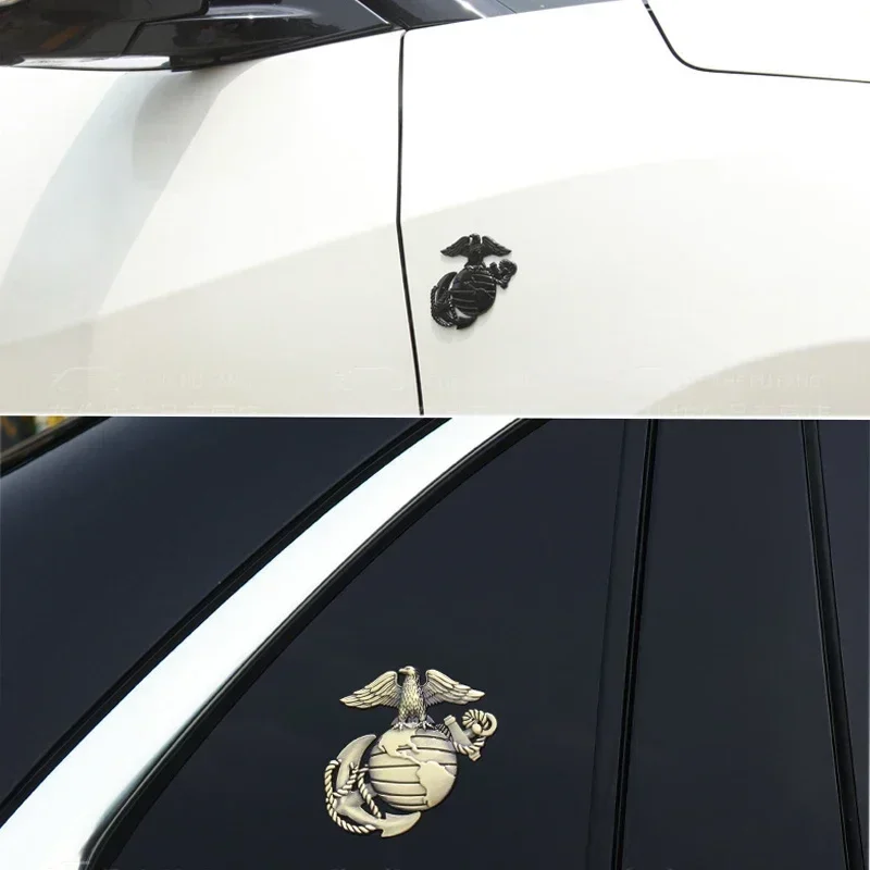 Металлическая Эмблема для кузова морской пехоты брызговик задний багажник