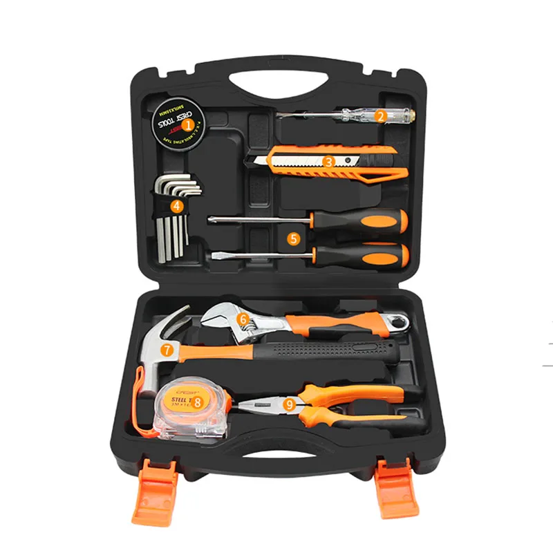 Large-capacity Tools Box Screwdriver Pliers Protective Case Hard Shockproof Waterproof Safety Parts Organizer Portable Toolbox