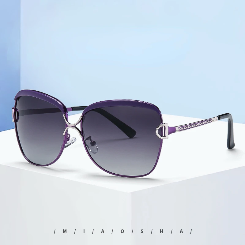 

New Retro Ladies Polarized Sunglasses Fashion Square Sunglasses Women's Glasses Designer Sunglasses