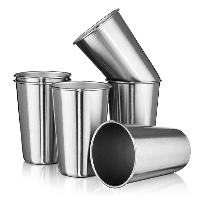 

12 унций. Стаканы из нержавеющей стали-штабелируемые стаканы-набор из 6 штук