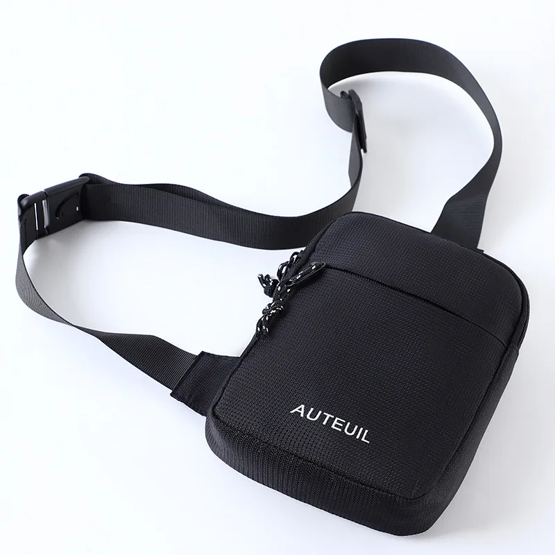 New Men's Chest Bag Business Casual Crossbody Bag Outdoor Sports Shoulder Bag Large Capacity Messenger Bag Phone Bags for Male