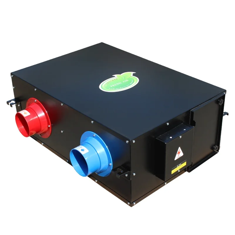 

Bidirectional flow double flux ventilation system air ventilation fan