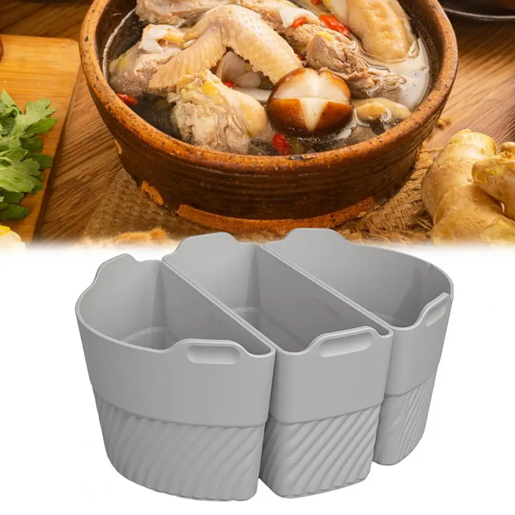 Вставка для медленной плиты с несколькими отделениями силиконовые вкладыши 6-8 Qt