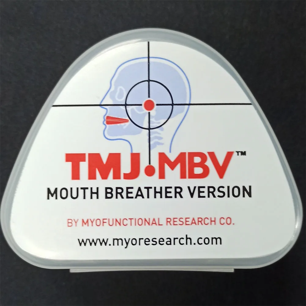

New Australia Myobrace TMJ.MBV Mouth Breath Version Teeth Trainer/ Sleep Snoring Orthodontic Appliance Dental Trainer MRC TMJMBV