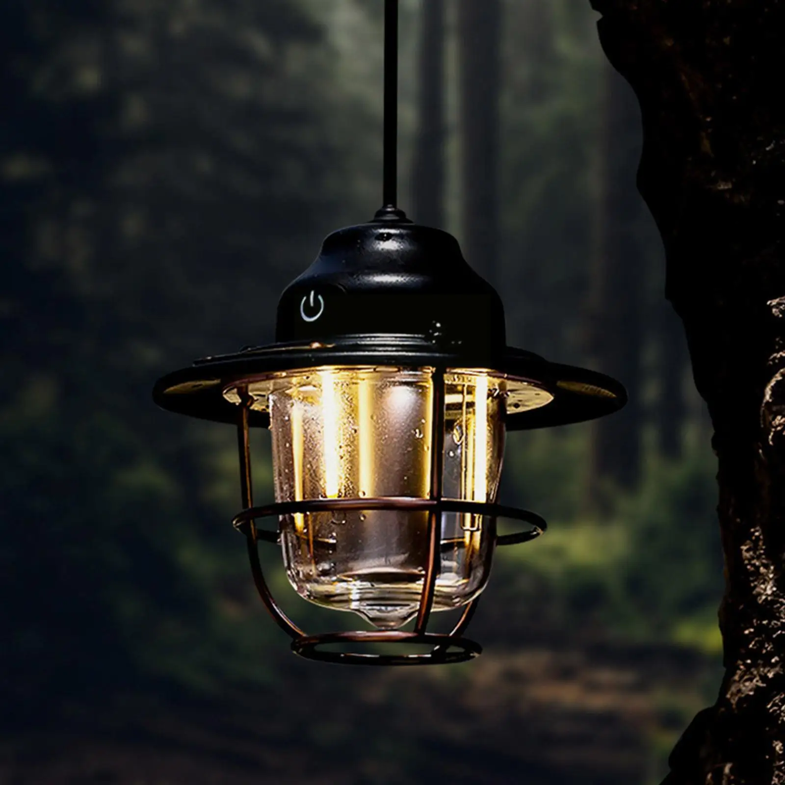 

Retro Outdoor Camping Camp Lights Tent Chandeliers Camping Hanging Waterproof Retro Lights Outdoor Tent Multi-function Ligh C5j5