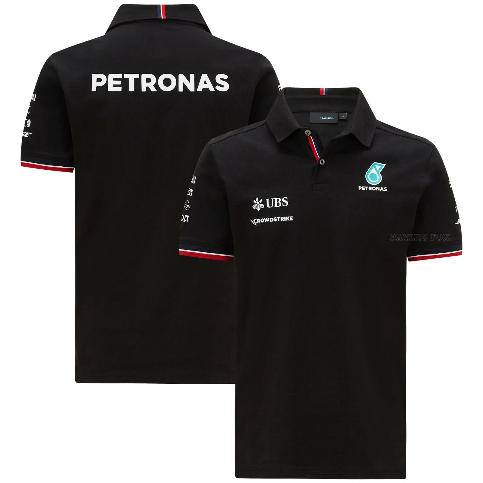 summer-for-mercedes-benz-petronas-f1-racing-team-auto-polo-shirt-lapel-motorsport-men's-quick-dry-breathable-casual-t-shirt