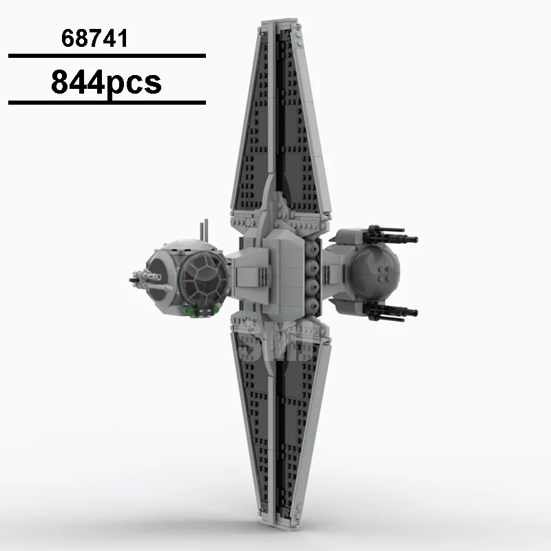 

MOC 68741 Model NEW Space Battle Seriers Fighter Building Block Bricks Set Assembly Toys for Boy Children Kid Birthday Gift Kits