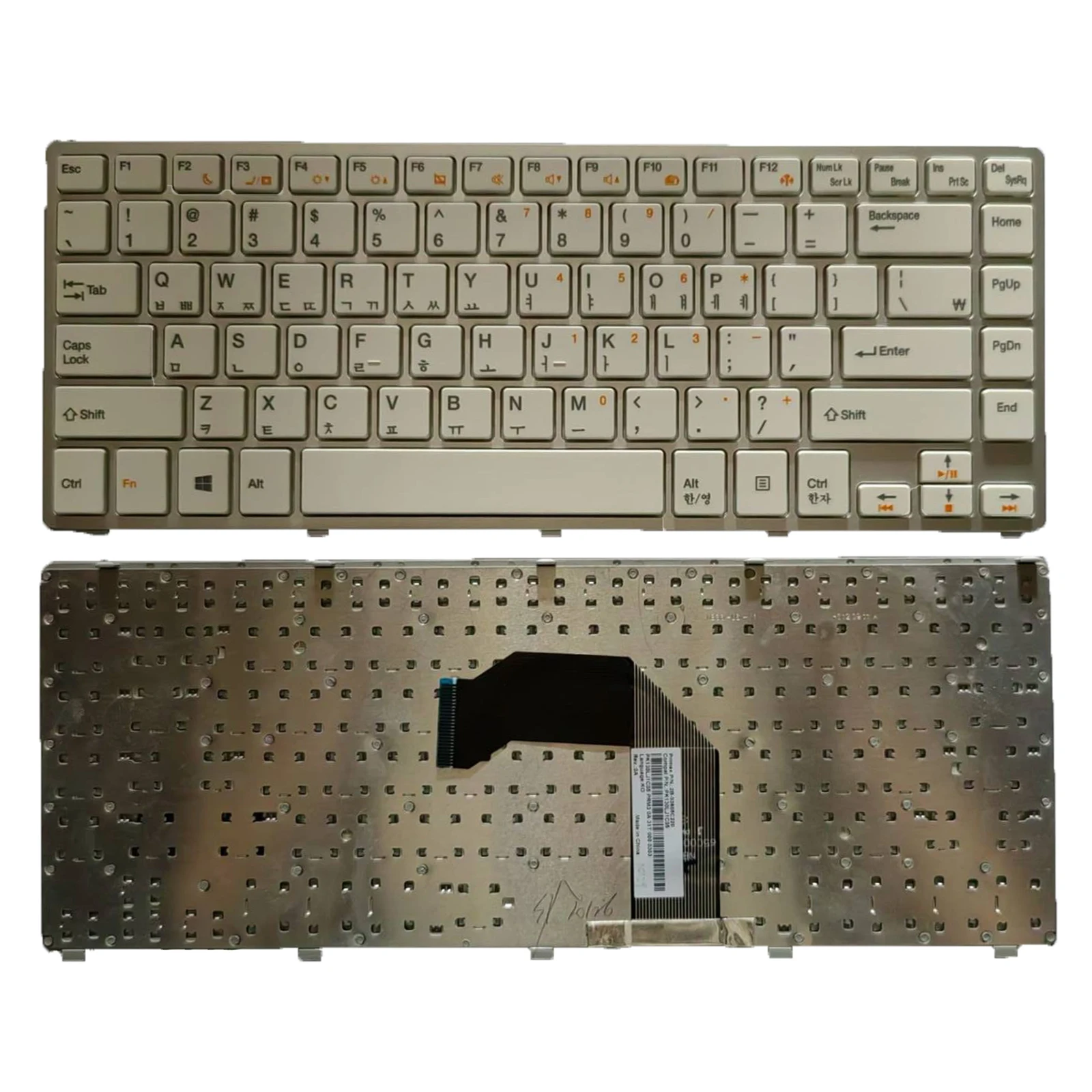 Новая белая Корейская клавиатура для COMPAL QAL30 QAL31 для ноутбука PHILCO ASI KR