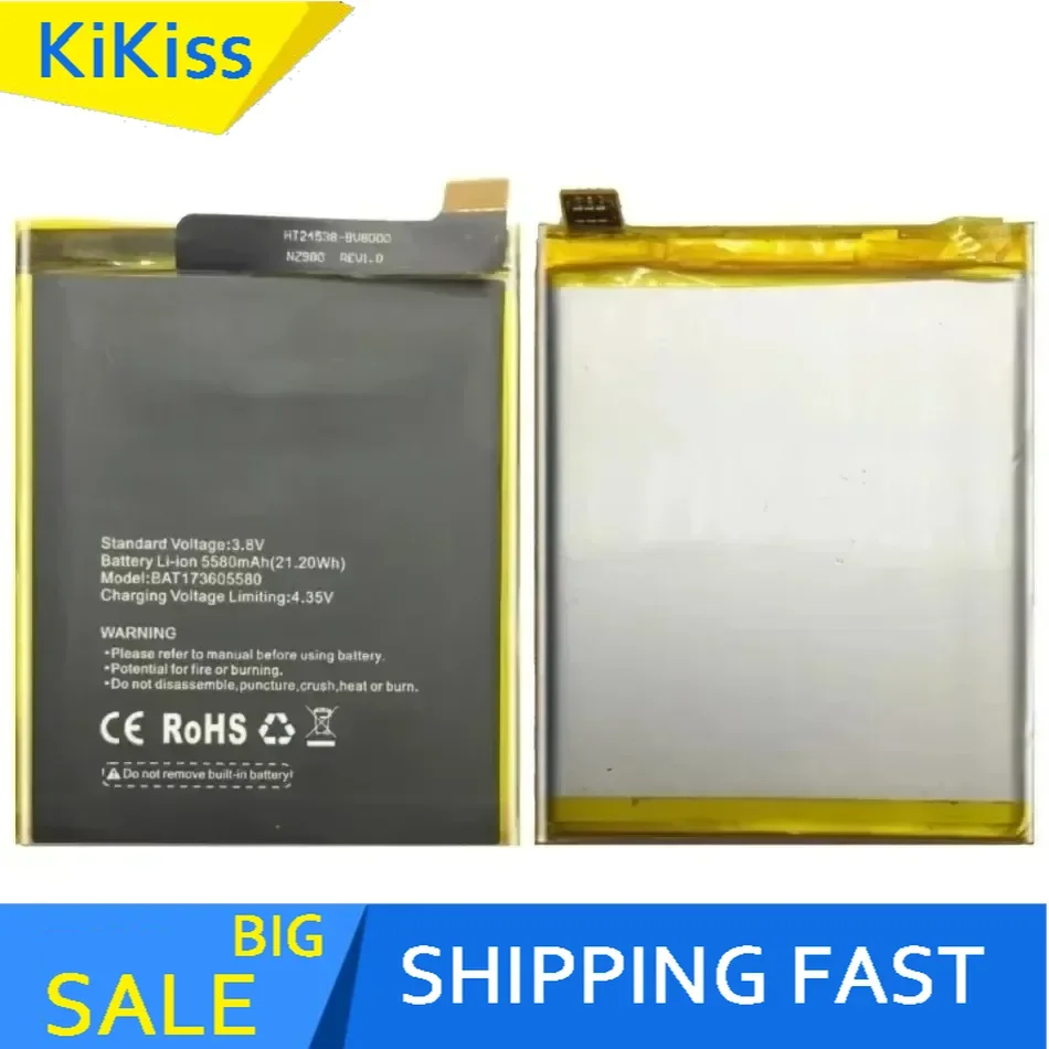 Сменный аккумулятор для DOOGEE S55 S55Lite T6 S60 S95 Pro S95Pro BL7000 BL12000 S60Lite BL12000Pro Батареи