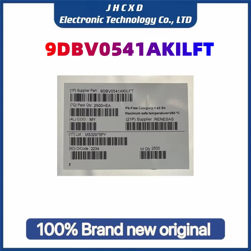 

Original authentic 9DBV0541AKILFT semiconductor IC clock timer buffer VFQFPN-32