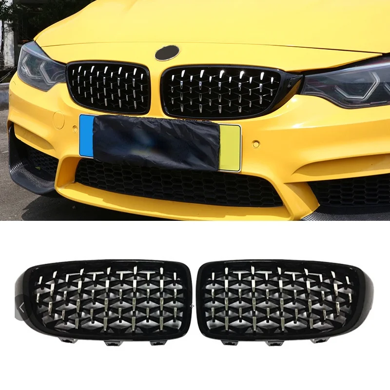 

Алмазные решетки для BMW 4 серии F32 F33 F36 F80 F82 F83 M3 M4 14-20