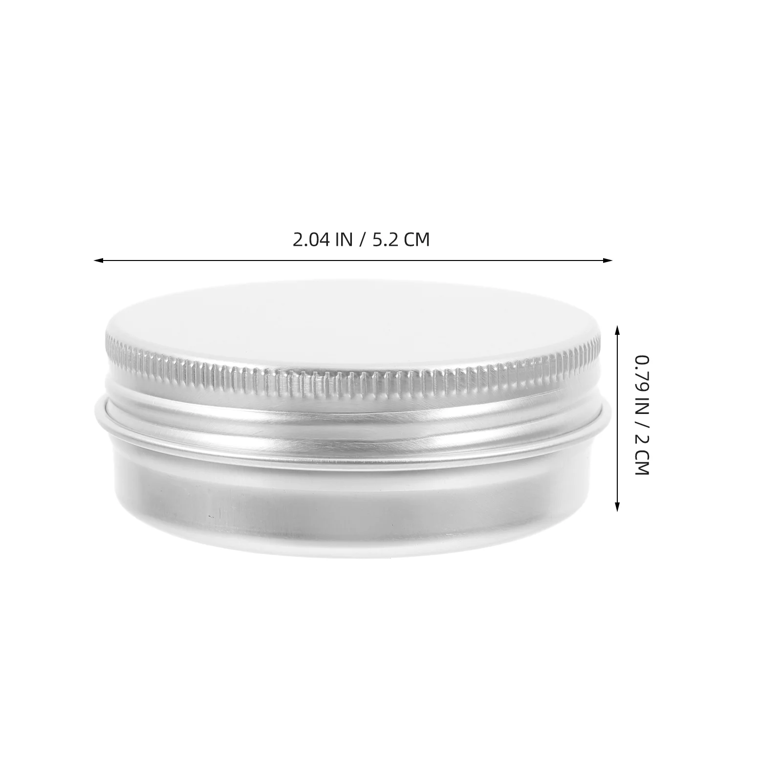 6 шт. алюминиевая коробка с резьбой банки для печенья маленький металлический