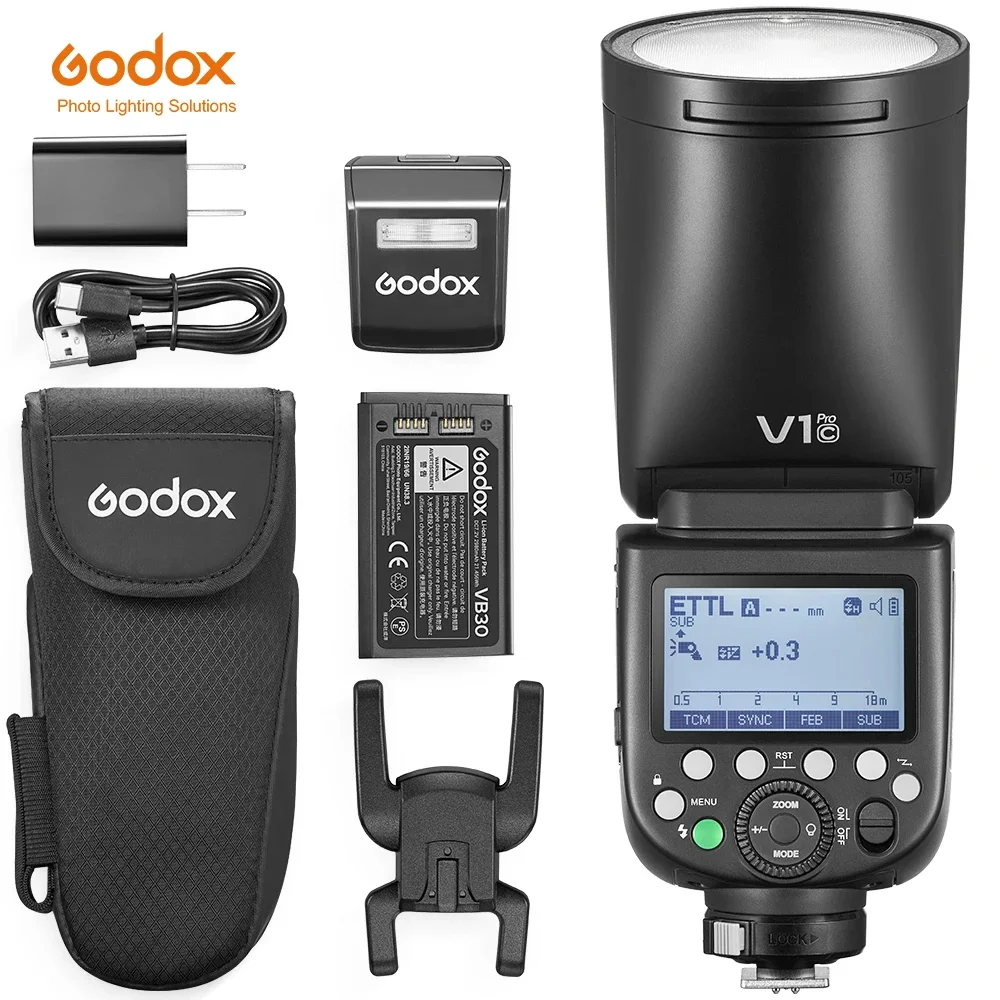 Беспроводная вспышка Godox V1 Pro V1Pro TTL для камеры