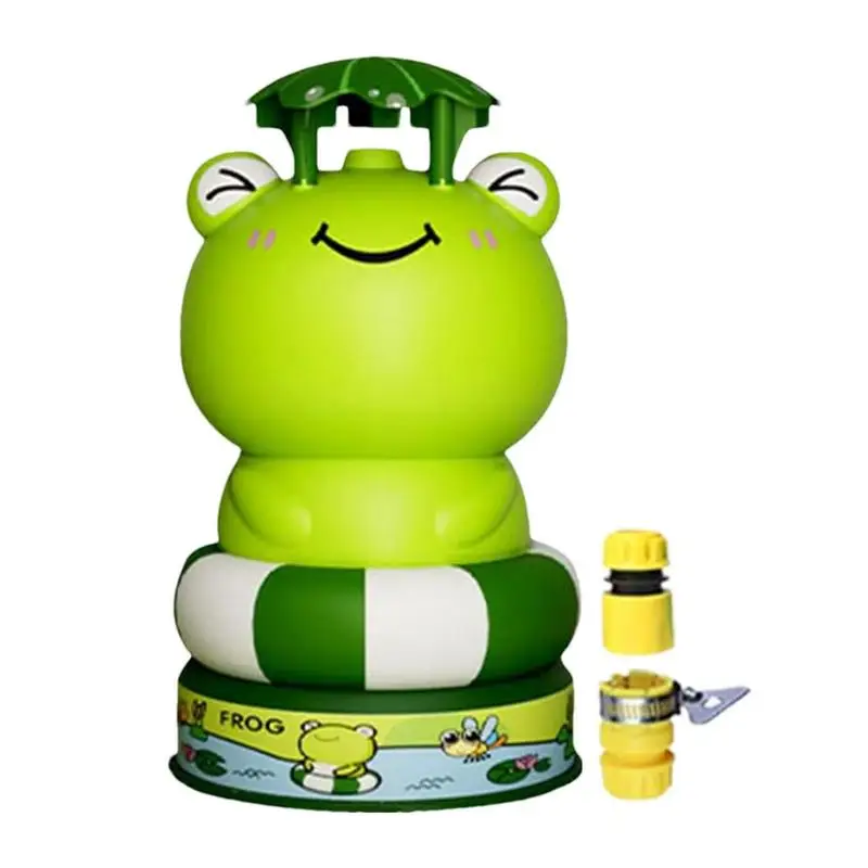 

Children Rocket Launch Sprinkler Toys Cute Frog Rocket Bathroom Bath Toys Summer Outdoor Fun Lawn Water Spray Toys For Kids