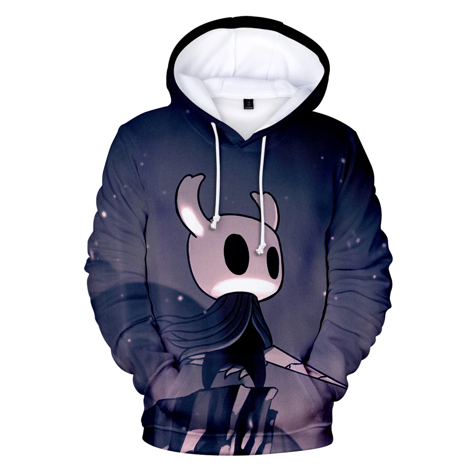 

2022 New Hot Kawaii 3D Hoodies Print Hollow Knight Fashion Sweatshirts Men/Women Autumn Popular All-match Anime Hoodie Top