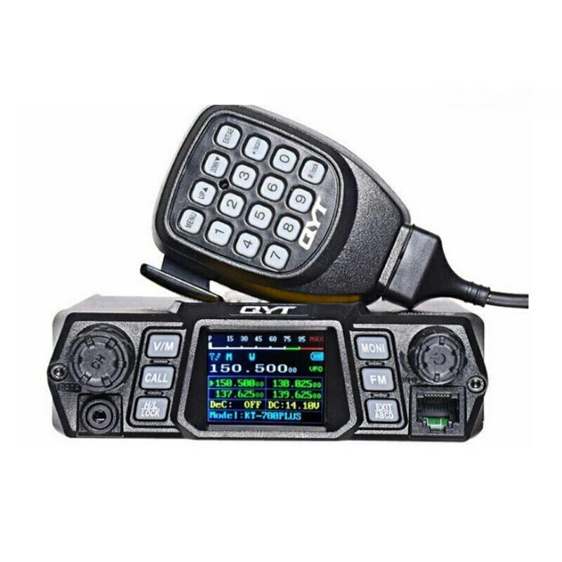 QYT KT-780 Plus High Power 100W VHF 136-174mhz or 75W UHF 400-480MHz Car Radio/Mobile Transceiver KT780 Long Range Transceiver