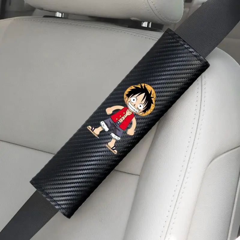 Рельефный чехол для автомобильного ремня безопасности с эффектом Луффи
