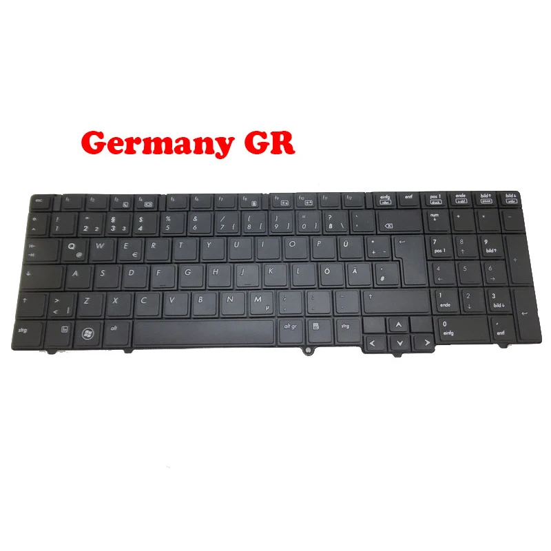 Клавиатура ноутбука для HP 6540B 6545B 6550B 6555B 6455B Германия GR/латинская Америка LA/Чехия