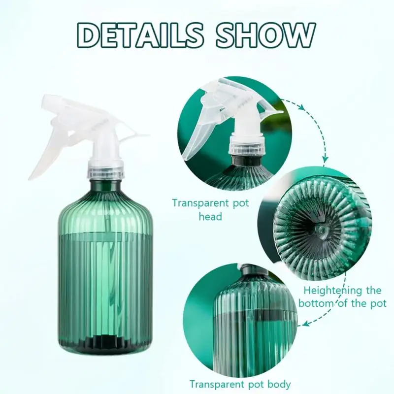Plant Flower Irrigation Spray Water Bottle Creative With Rotary Nozzle Heat Resistant Non-slip Handle Design Wear Resistance New