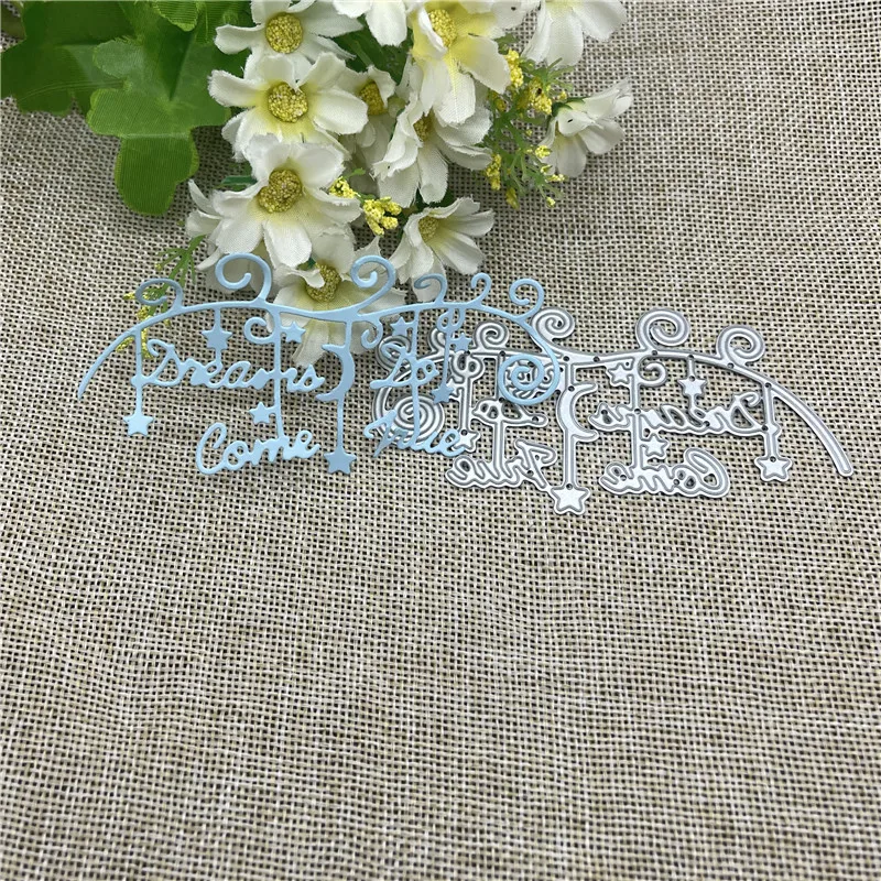 Форма для резки Луны и звезды форма круглых отверстий этикетка скрапбукинг