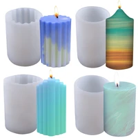 diy handmade round candle silicone mould food grade resin silicone scented candle ornament silicone candle mold