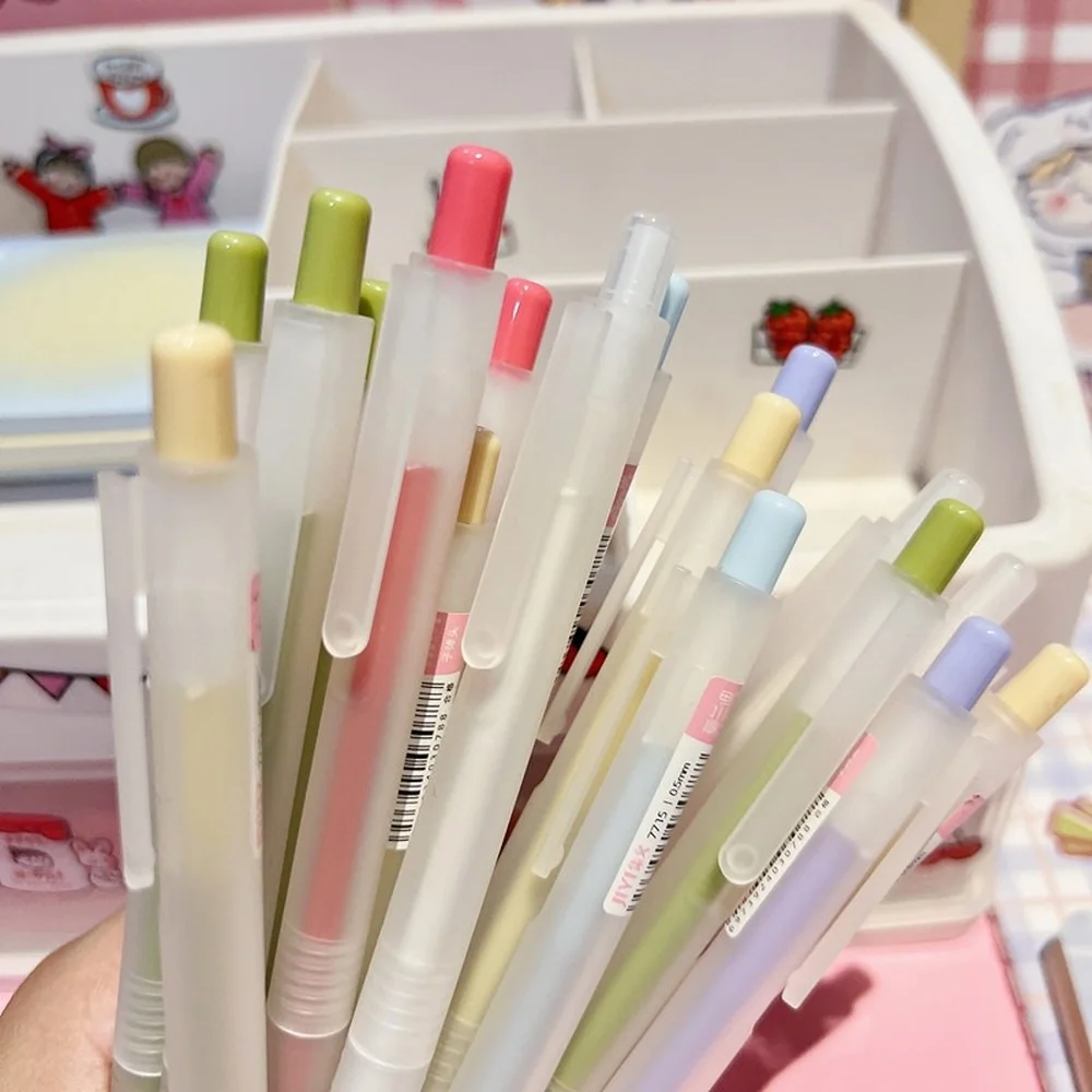 

Ручка с эффектом тумана, черная карбоновая ручка с эффектом запотевания 0,5, матовая Ручка для воды, Студенческая простая ручка