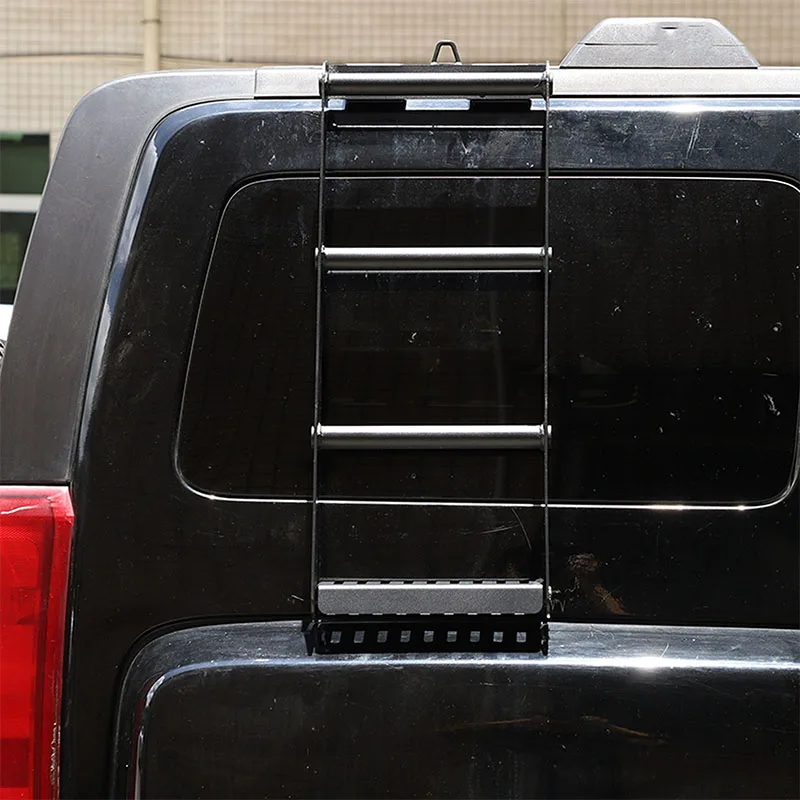 Для 2005-2009 Hummer H3 черное автомобильное заднее окно из алюминиевого сплава боковые