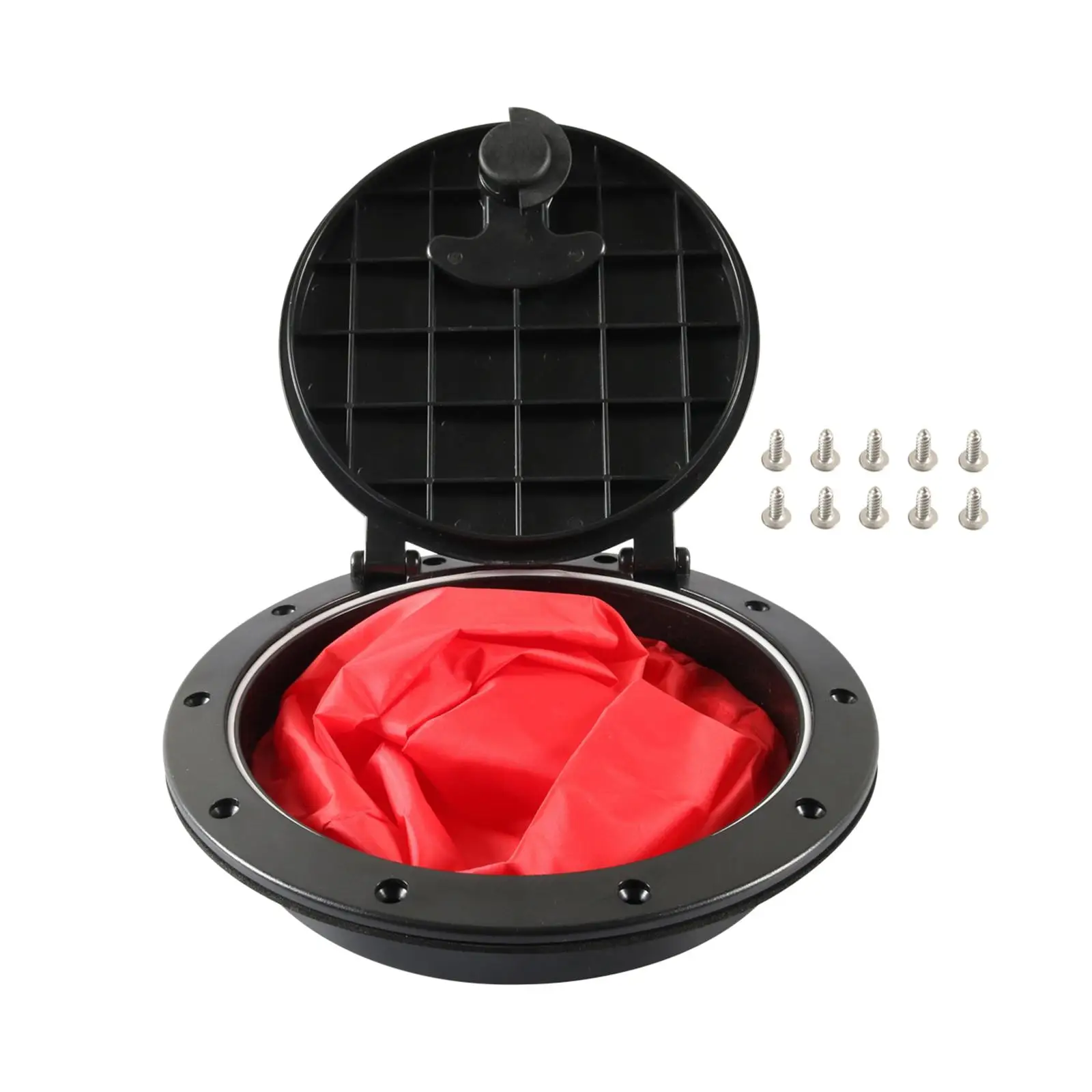 

Boat Hatch Cover with Lid Durable Deck Inspection Plate for Raft Canoe Marine Yacht Kayak