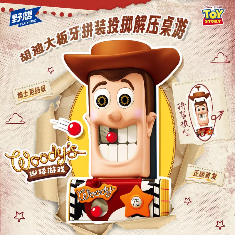 Фото Новая модель-конструктор Woody Big Teeth: настольная игра-бильярд, подарок для взрослых коллекционеров по мотивам «Истории игрушек» №2