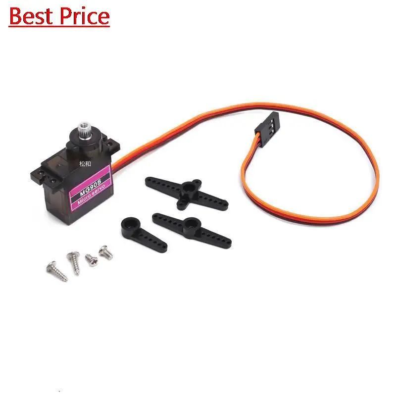 

20Pcs/lot SG90 MG90S For RC Planes Fixed wing Aircraft model telecontrol aircraft Parts Toy motors MG90 9g