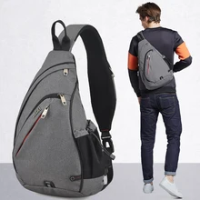 Mixi Men One Shoulder Backpack Women Sling Bag Crossbody USB Boys Cycling Sports Travel Versatile Fashion Bag Student School