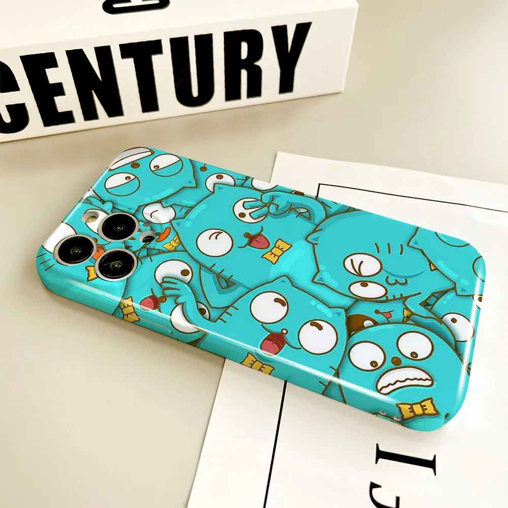 Phone Case For iPhone 14 13 12 11 Pro Mini XS X Max XR SE 8 7 6S 6 Plus Full Printed Hard Film Case Street Graffiti Art Painting