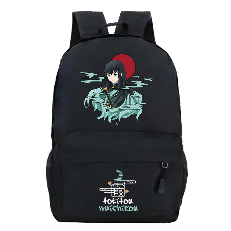 

Tokitou Muichirou Sac A Dos Mochilas for Children Demon Slayer Anime Backpacks Trendy Men Ipad Laptop Backpack Women Rucksack