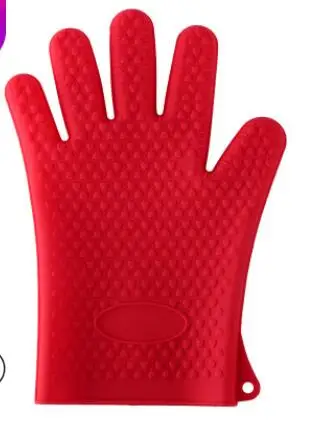 

1PC Home Kitchen Silicone Heat Resistant Heat Insulating Gloves Oven Grill Pot Holder BBQ Cooking Mitts 1PC