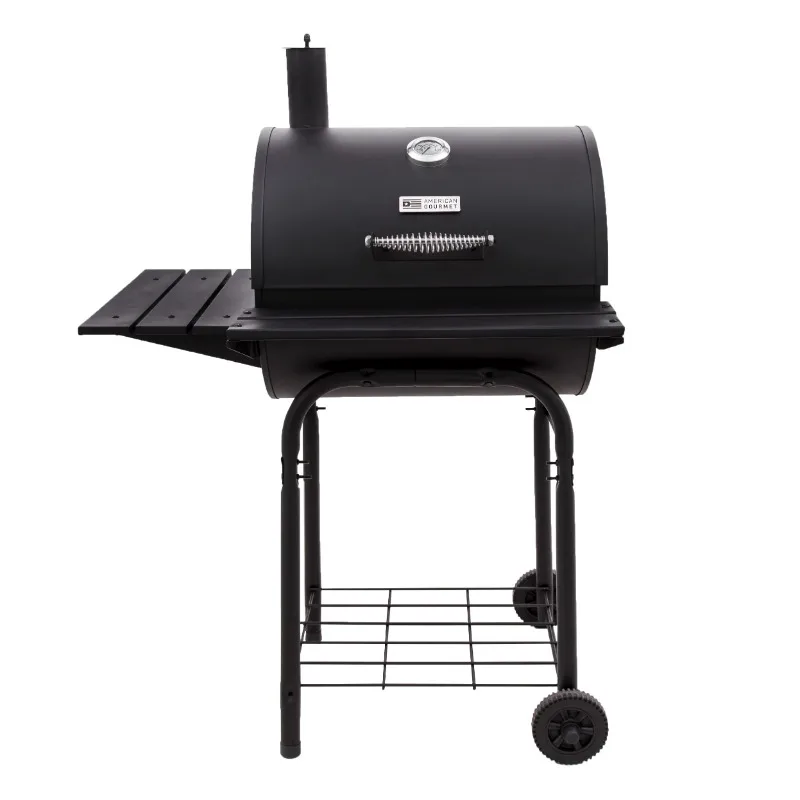 

American Gourmet by Char-Broil 625 sq in Charcoal Barrel Outdoor Grill， charcoal grill barbecue grill