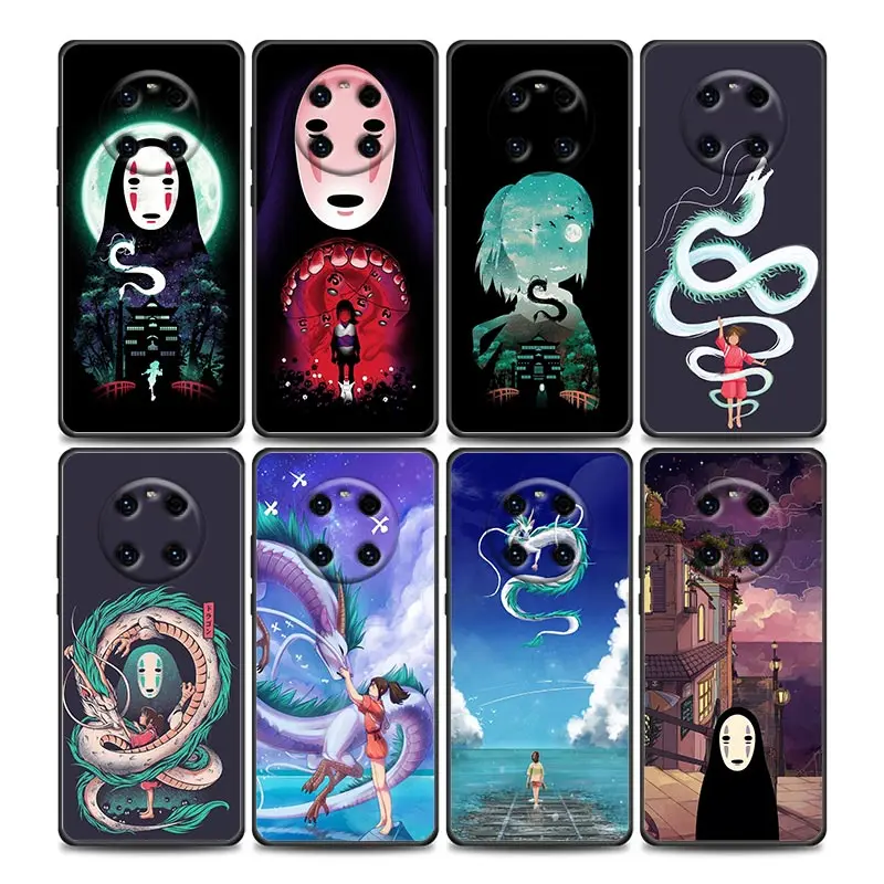 

Cartoon Funny Spirited Away No Face Man Case For Huawei Mate 10 20 40 40Rs Y6 Y7 Y7a Y8s Y8p Y9a Enjoy 20e 2019 Lite Pro Plus 5G