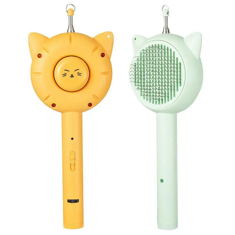 

Pet Grooming Shedding Brush Puppy Kitten Hair Fur Remover Professional Dogs Cats Groomer Brush Tool For Massaging & DeShedding