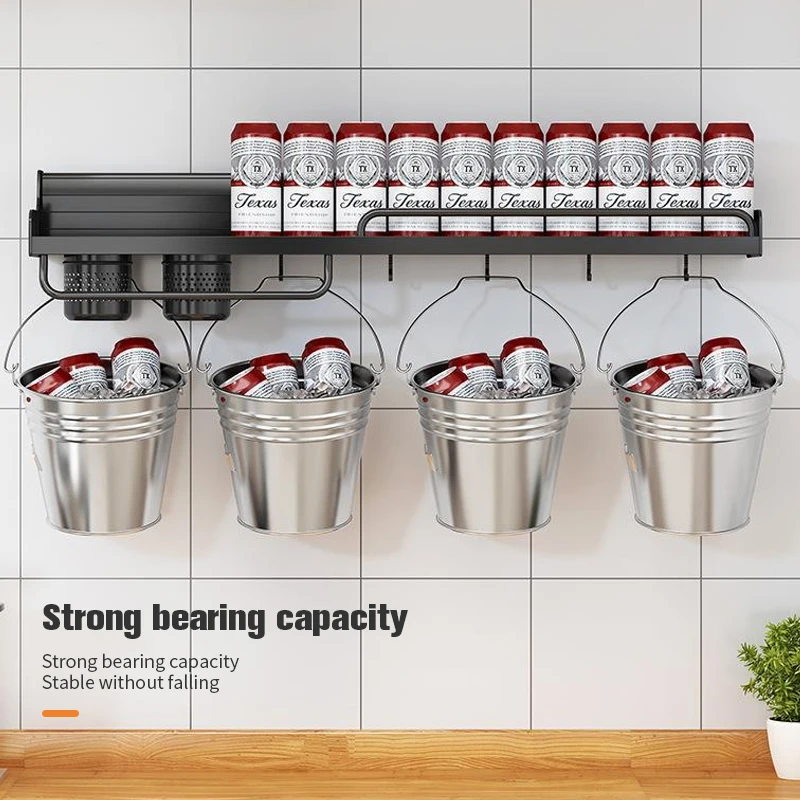 Органайзер для специй Алюминиевый Многофункциональный кухонный стеллаж