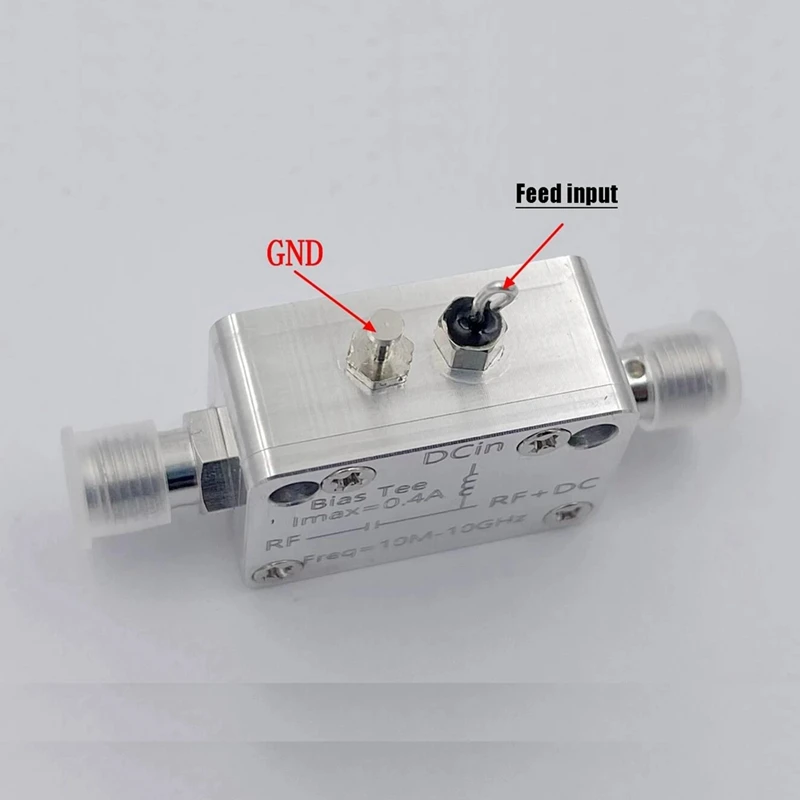 Тройник смещения 10 МГц-10 ГГц RF блок постоянного тока изолятор коаксиальный биоaser