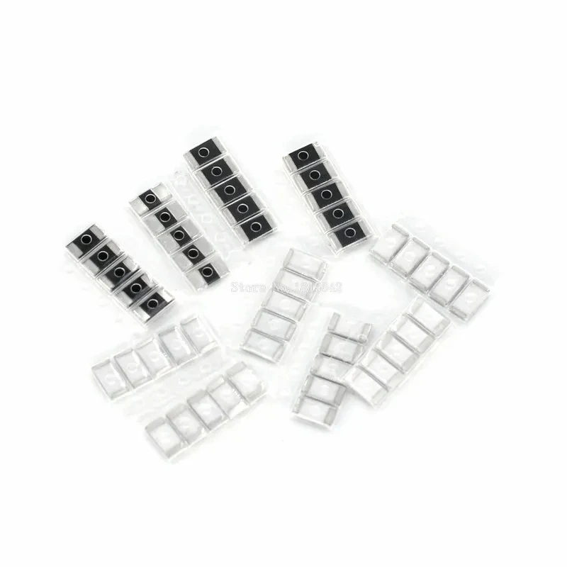 

50PCS Alloy Resistance 2512 SMD Resistor Samples Kit 10 kindsX5pcs=50pcs R001 R002 R005 R008 R010 R015 R020 R025 R050 R100 2W 1%